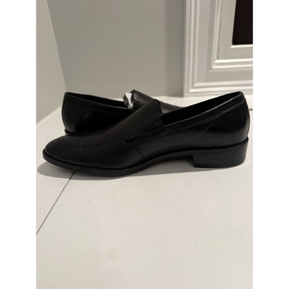 NEW Cole Haan Venetian Black Leather Slip On Loafers Mens US 11.5 $170 [jb] main image 8
